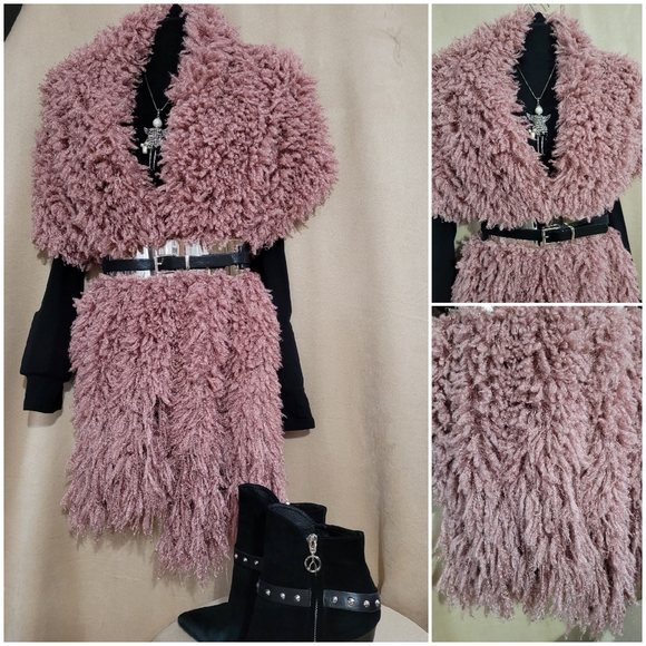 Teddy oversize scarf - Picture 4 of 4